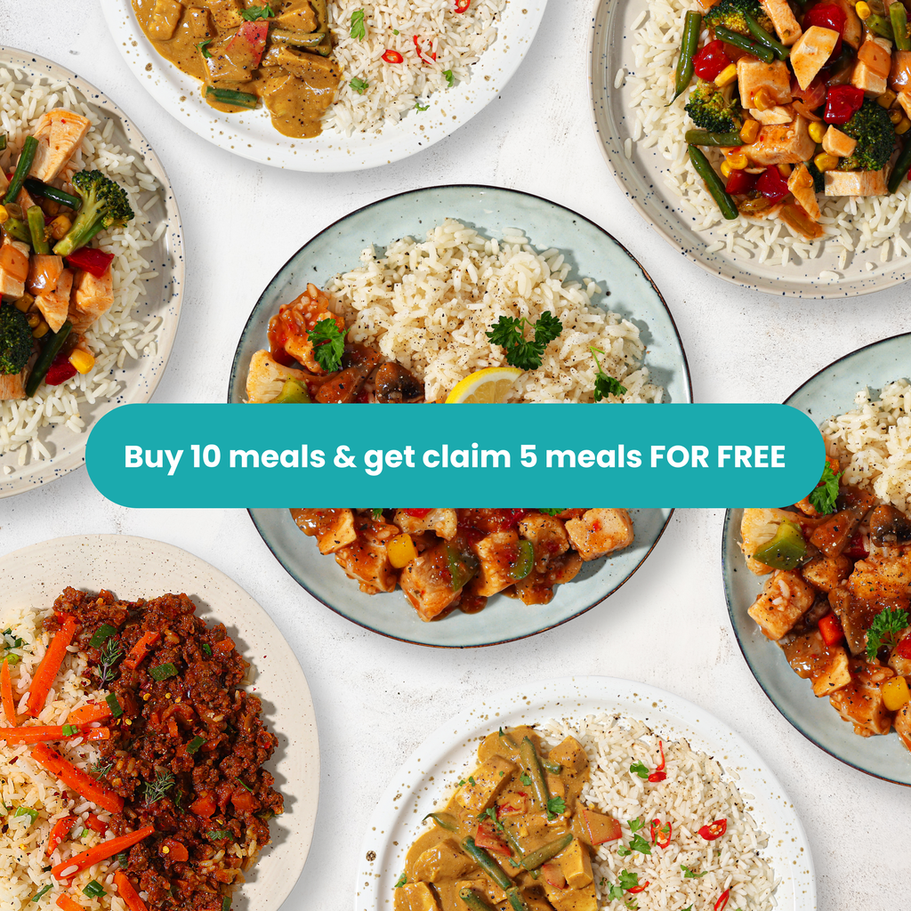 Buy 10 high protein prepped pots get 5 free
