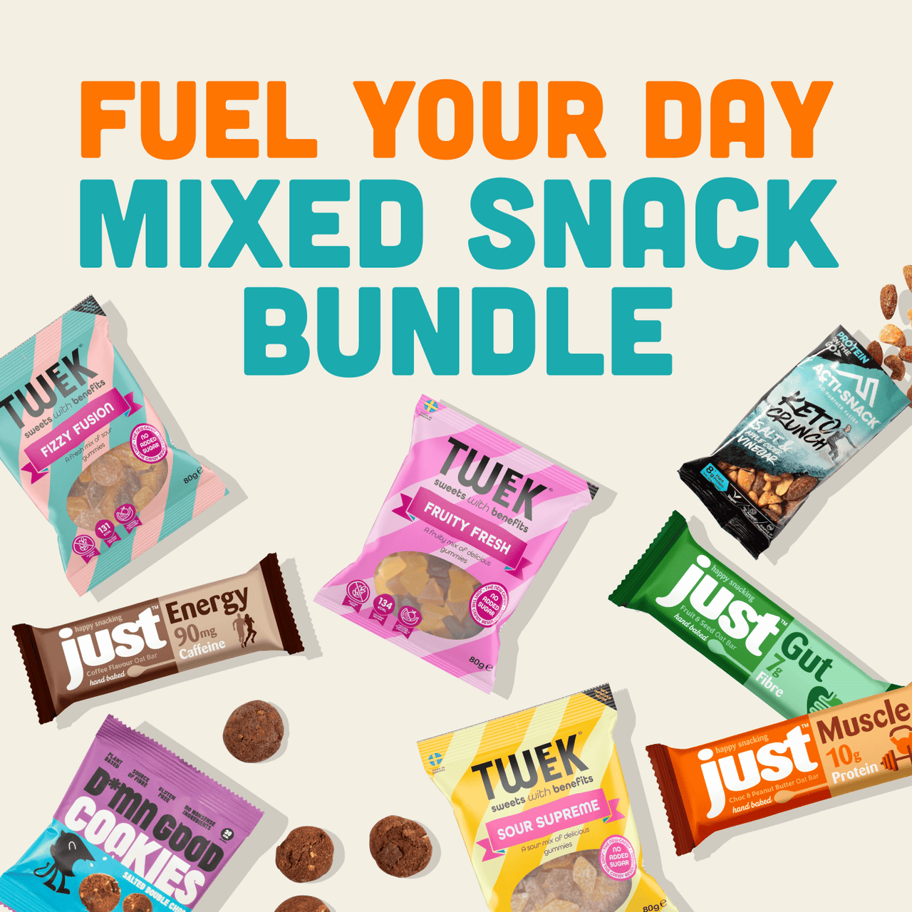 Fuel Your Day - Mixed Snack Bundle
