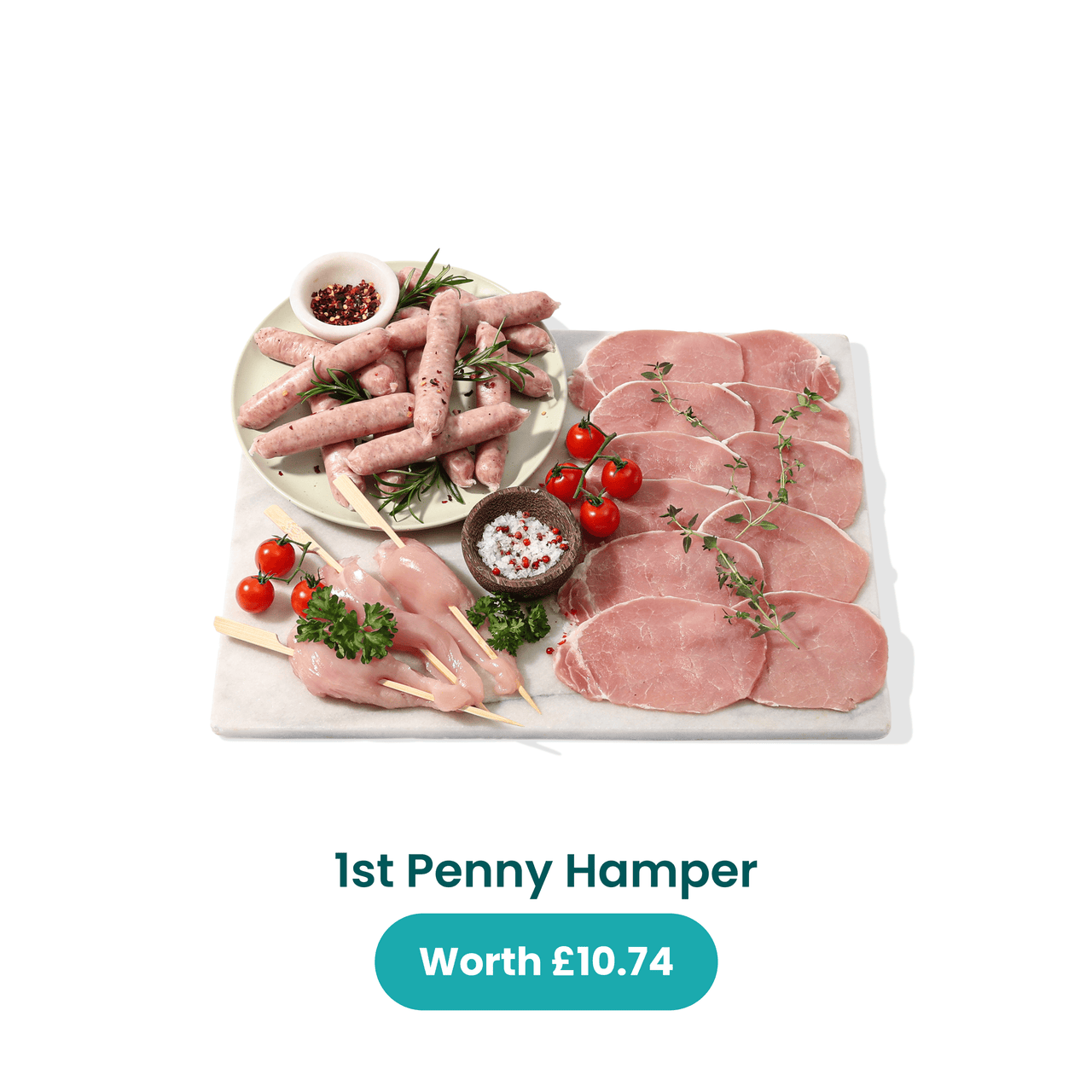 Buy 1 hamper & get 3 hampers for 1p