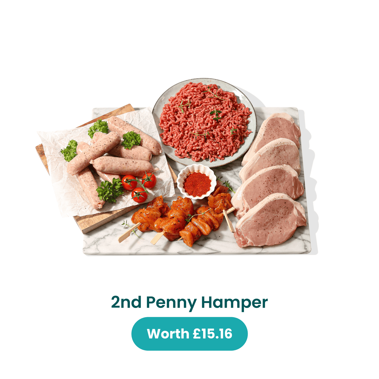 Buy 1 hamper & get 3 hampers for 1p