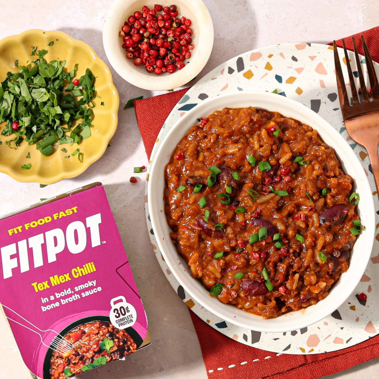 Fitpot Tex Mex Chilli 350g