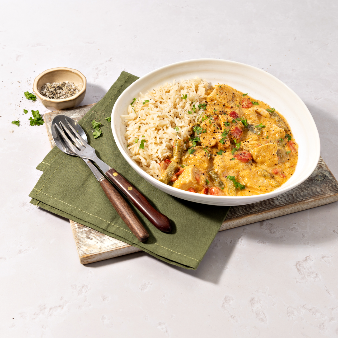 Penang Chicken Curry with Rice - 400g