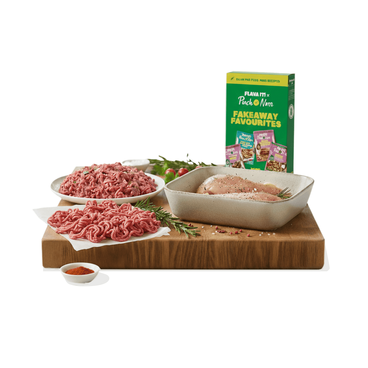 Pinch of Nom Fakeaway Favourites Meat & Seasoning Kit
