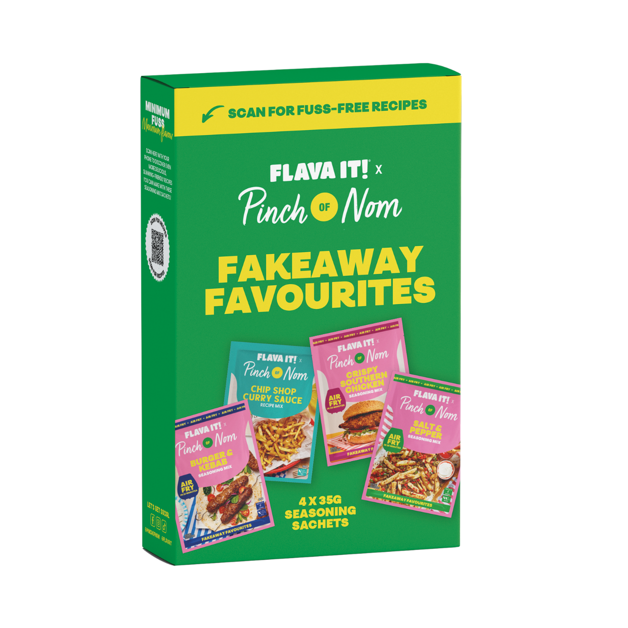 Pinch of Nom – Fakeaway Meal Seasonings (4 Sachets)