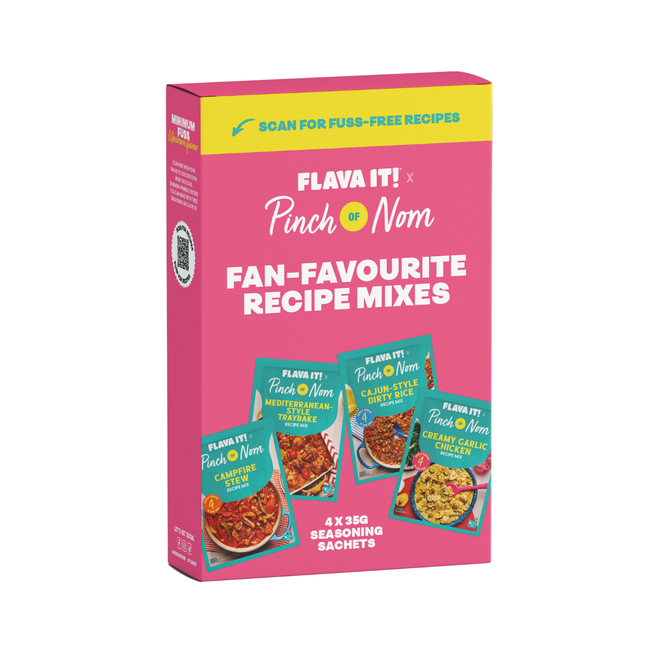 Pinch of Nom – Fan Favourite Meal Seasonings (4 Sachets)