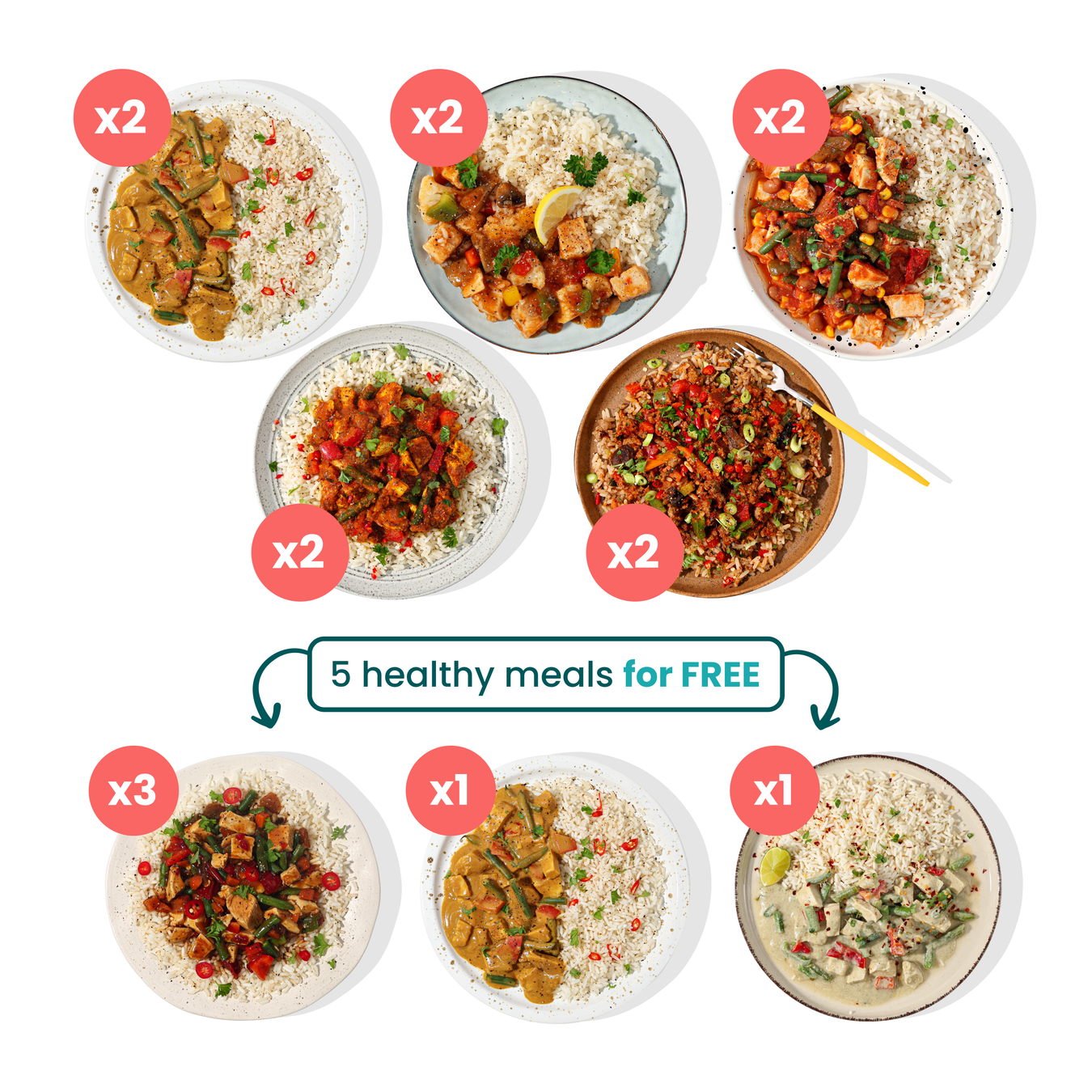 High protein meals