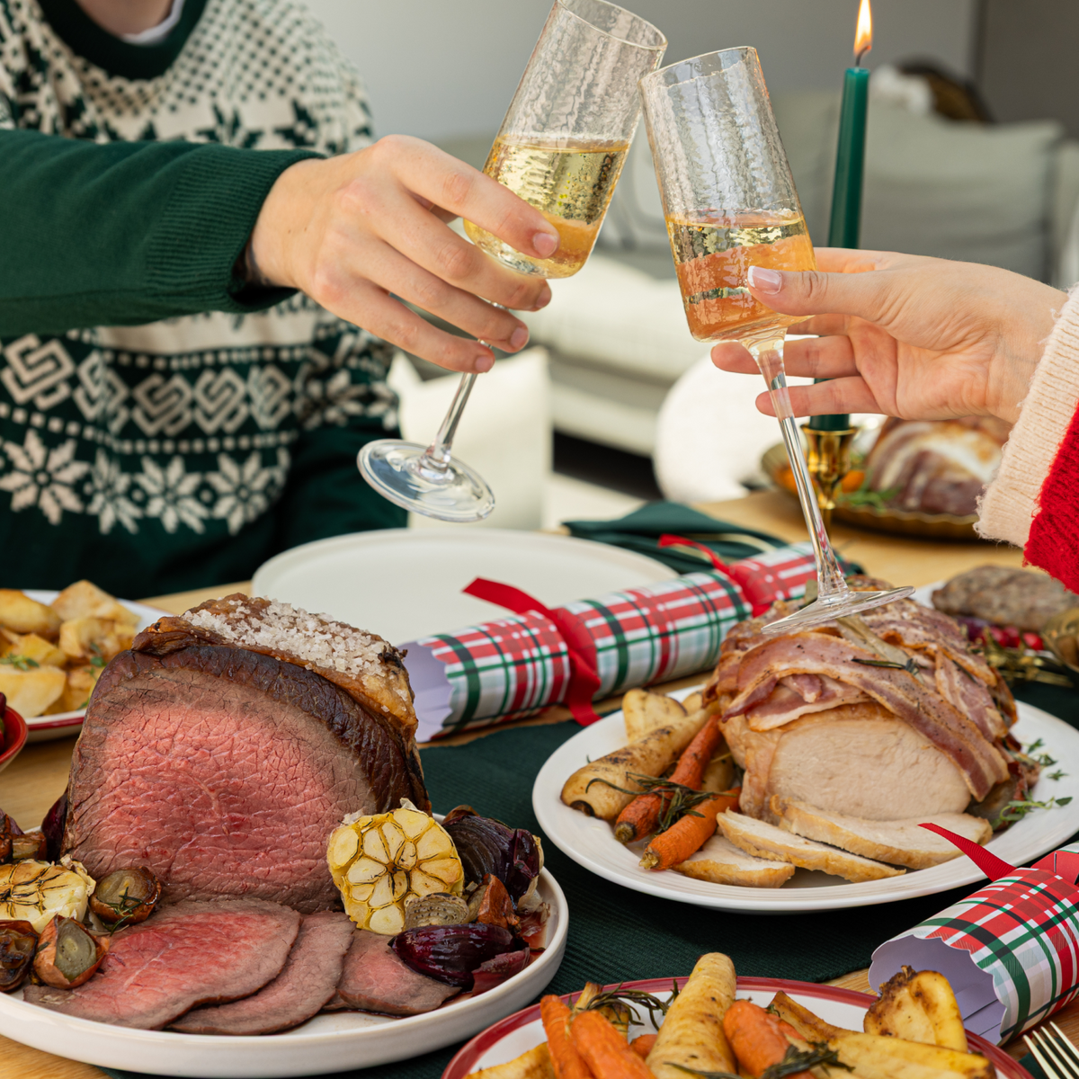Luxury Christmas turkey & beef hamper