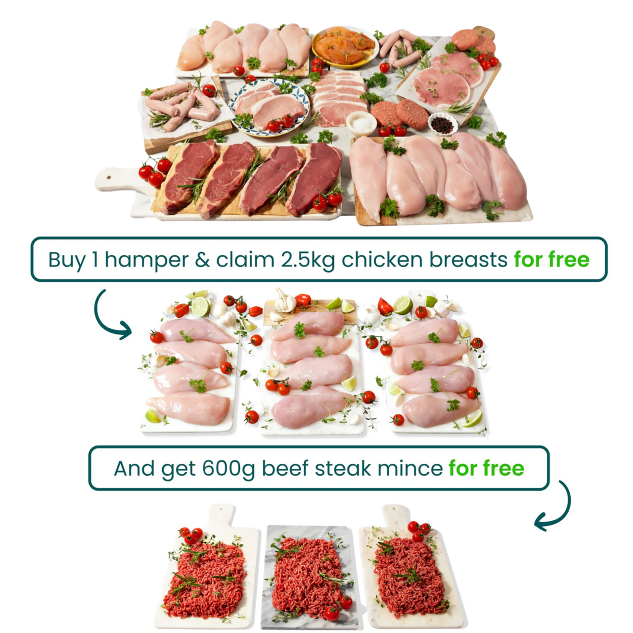 Octobers Triple Stack Hamper