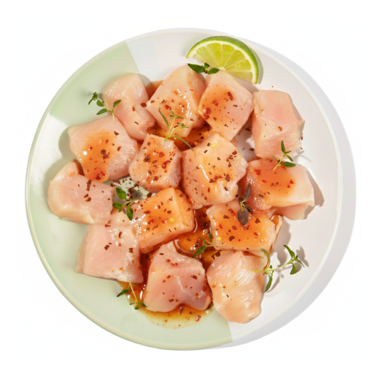 Sweet Chilli and Lime Diced Chicken - 225g