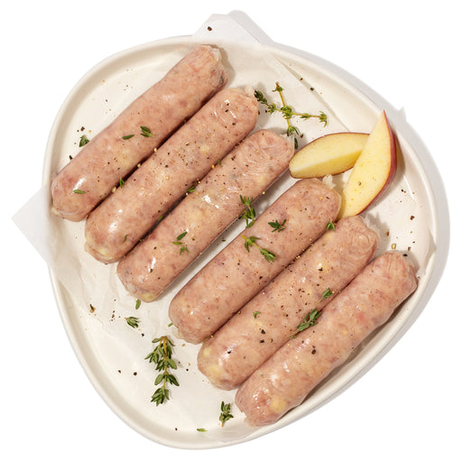 Lean Pork & Apple Sausages - 6 x 66g