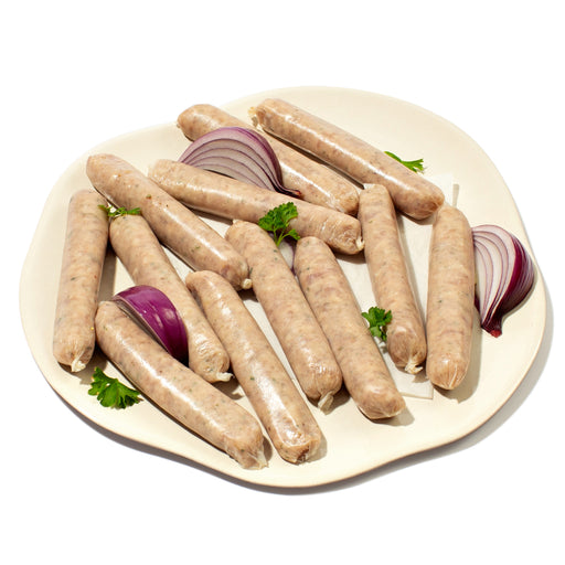 Pork & Caramelised Onion Sausages - 12 x 33g