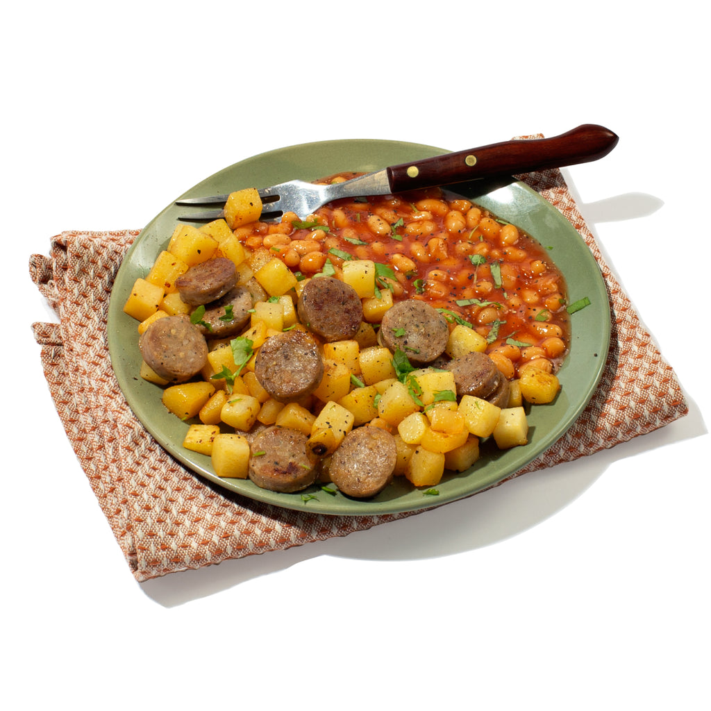 Sausage Bean & Potato Pot