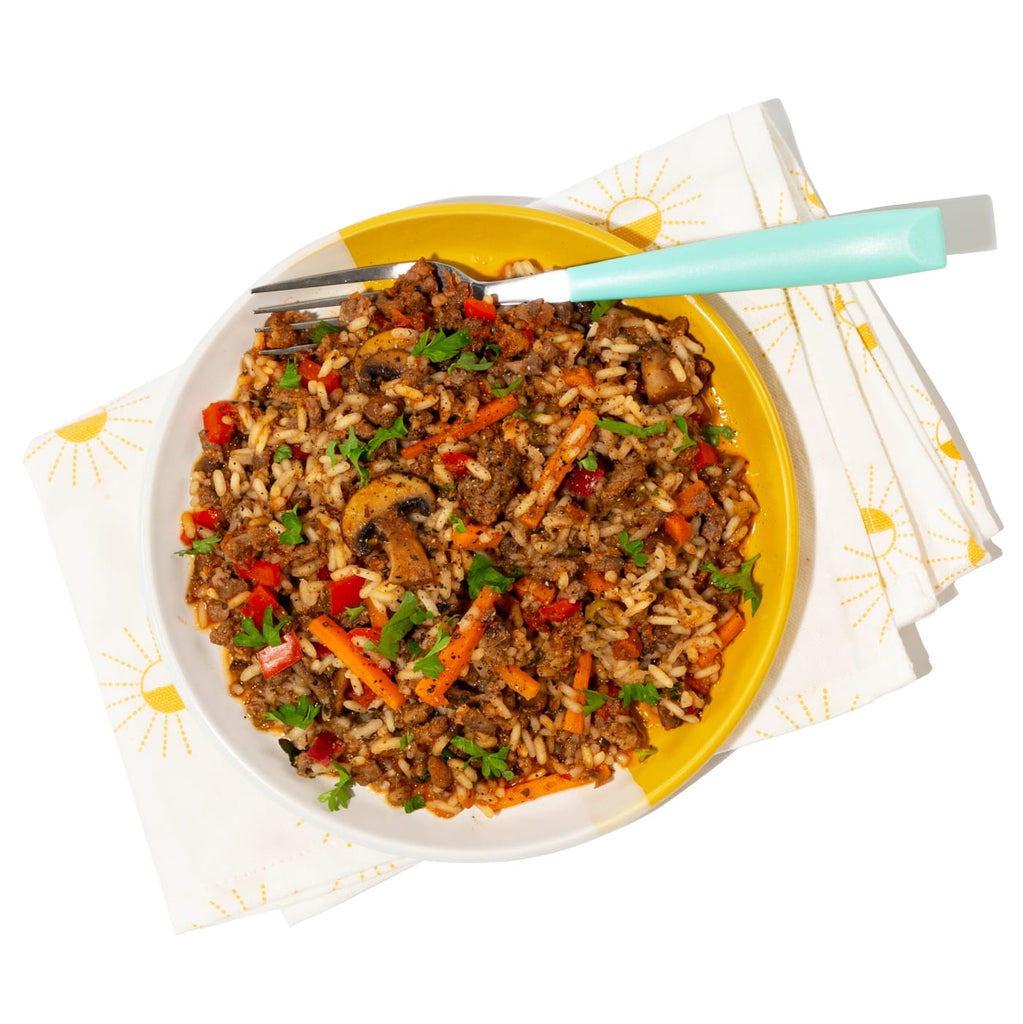 Cajun Beef & Rice Pot