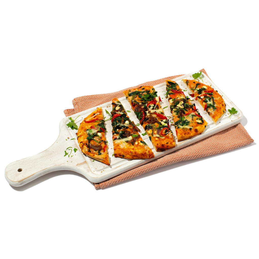 High Protein Goats Cheese Pizza