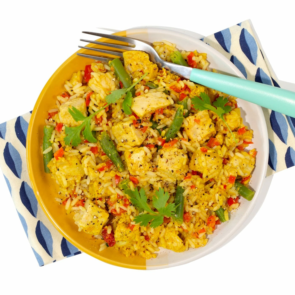 Satay Chicken & Rice Pot