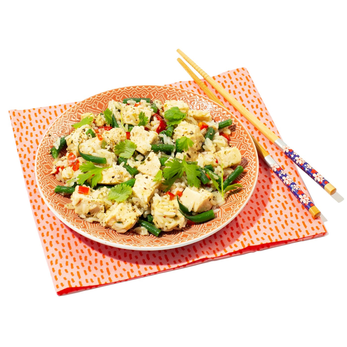 Thai Curry Chicken & Rice Pot